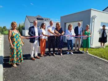 Inauguration de deux résidences à Sauvagnon (64)